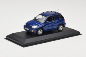 Toyota RAV4 Tamsiai Mėlynas Pilkas Salonas Minichamps 1:43 433166004 Metalas - nuotrauka 2 iš 4