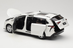 Toyota Sienna XL30 Baltas OEM 1:18 TOYOTA013 Metalas - nuotrauka 5 iš 8