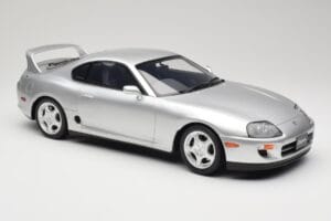Toyota Supra A80 Sidabrinis Kyosho 1:12 KSR12006S Derva - nuotrauka 4 iš 6