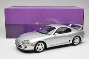 Toyota Supra A80 Sidabrinis Kyosho 1:12 KSR12006S Derva - nuotrauka 6 iš 6
