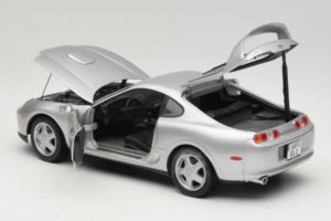 Toyota Supra A80 Sidabrinis Kyosho 1:18 8847 Metalas - nuotrauka 5 iš 8