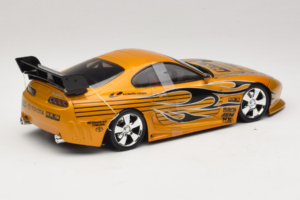 Toyota Supra A80 Auksinis Tunerz Edition Hot Wheels 1:18 B6091 Metalas - nuotrauka 3 iš 7