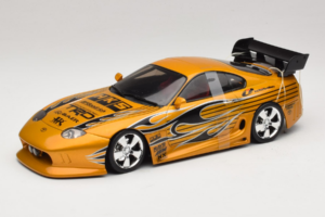 Toyota Supra A80 Auksinis Tunerz Edition Hot Wheels 1:18 B6091 Metalas