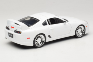 Toyota Supra Mk4 Baltas Fast & Furious Jada 1:18 97509 Metalas - nuotrauka 2 iš 6