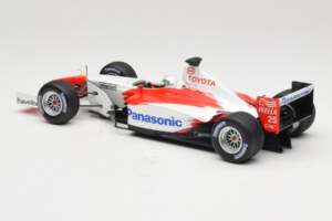 Toyota TF102 #25 A. McNish Panasonic Toyota Racing Showcar 2002 Minichamps 1:18 103020075 Metalas - nuotrauka 5 iš 6