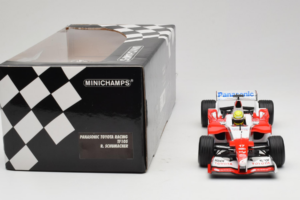 Toyota TF105 #17 R. Schumacher Panasonic Toyota Racing 2005 Minichamps 1:18 100050017 Metalas - nuotrauka 6 iš 7