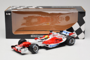 Toyota TF105 #17 R. Schumacher Panasonic Toyota Racing 2005 Minichamps 1:18 100050017 Metalas - nuotrauka 7 iš 7