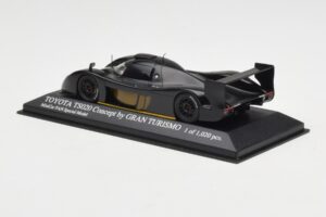 Toyota TS020 Concept Gran Turismo Special Juodas Minichamps 1:43 TOYOTA010 Metalas - nuotrauka 3 iš 4