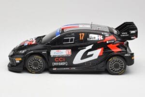 Toyota Yaris Rally1 WRC #17 S. Ogier / V. Landais Rally Croatia 2024 IXO 1:18 18RMC202 Metalas - nuotrauka 3 iš 6