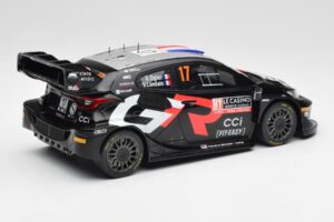 Toyota GR Yaris Rally1 #17 S. Ogier / V. Landais Rally Monte Carlo 2024 IXO 1:18 18RMC196 Metalas - nuotrauka 2 iš 6