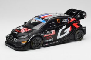Toyota GR Yaris Rally1 #17 S. Ogier / V. Landais Rally Monte Carlo 2024 IXO 1:18 18RMC196 Metalas