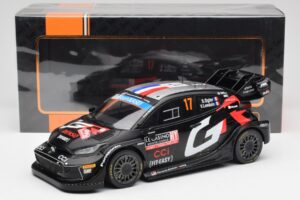 Toyota GR Yaris Rally1 #17 S. Ogier / V. Landais Rally Monte Carlo 2024 IXO 1:18 18RMC196 Metalas - nuotrauka 6 iš 6