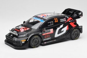 Toyota Yaris Rally1 WRC #33 E. Evans / S. Martin Rally Monte Carlo Night Version 2024 IXO 1:18 18RMC197 Metalas