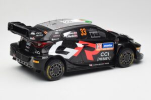 Toyota Yaris Rally1 WRC #33 E. Evans / S. Martin Rally Sweden 2024 IXO 1:18 18RMC200 Metalas - nuotrauka 2 iš 6