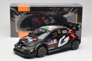 Toyota Yaris Rally1 WRC #33 E. Evans / S. Martin Rally Sweden 2024 IXO 1:18 18RMC200 Metalas - nuotrauka 6 iš 6