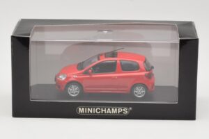 Toyota Yaris TS Raudonas Minichamps 1:43 430166062 Metalas - nuotrauka 4 iš 4