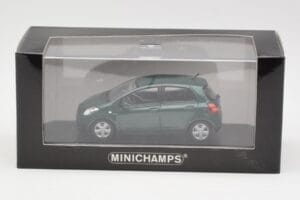 Toyota Yaris XP10 Oxford Green Minichamps 1:43 400166501 Metalas - nuotrauka 4 iš 4