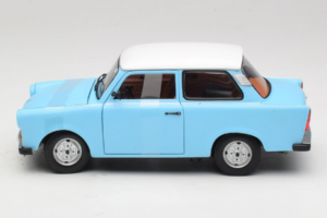 Trabant 601 Deluxe Mėlynas Baltas Sun Star 1:18 4286 Metalas - nuotrauka 3 iš 6