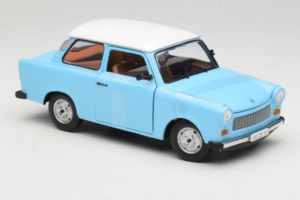 Trabant 601 Deluxe Mėlynas Baltas Sun Star 1:18 4286 Metalas - nuotrauka 4 iš 6