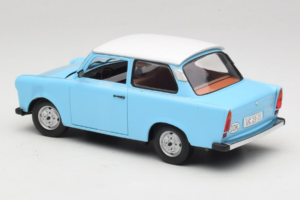 Trabant 601 Deluxe Mėlynas Baltas Sun Star 1:18 4286 Metalas - nuotrauka 5 iš 6