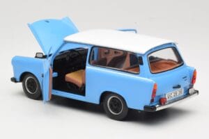 Trabant 601 Universalas Mėlynas Sun Star 1:18 4272 Metalas - nuotrauka 5 iš 8