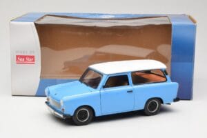 Trabant 601 Universalas Mėlynas Sun Star 1:18 4272 Metalas - nuotrauka 8 iš 8