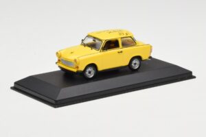 Trabant 601S Geltonas 1st EP Sample Minichamps 1:43 400014001 Metalas - nuotrauka 2 iš 4