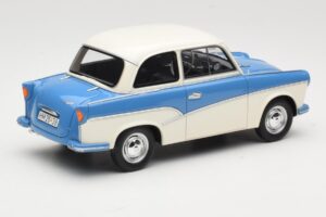 Trabant P50 Šviesiai Mėlynas Kreminis BoS Models 1:18 BOS035 Derva - nuotrauka 2 iš 6
