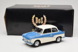 Trabant P50 Šviesiai Mėlynas Kreminis BoS Models 1:18 BOS035 Derva - nuotrauka 6 iš 6