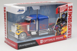 Peterbilt Optimus Prime Transformers Movie Car Jada 1:24 30446 Metalas - nuotrauka 2 iš 3