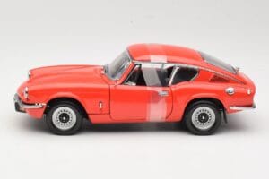 Triumph GT6 Mk3 Raudonas Sun Star 1:18 1056 Metalas - nuotrauka 3 iš 6