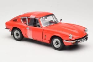 Triumph GT6 Mk3 Raudonas Sun Star 1:18 1056 Metalas - nuotrauka 4 iš 6