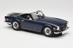 Triumph TR6 PI Tamsiai Mėlynas Minichamps 1:18 155132032 Metalas - nuotrauka 4 iš 6