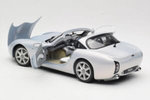 TVR Tuscan Mk2 Sidabrinis Sun Star 1:18 4462 Metalas - nuotrauka 5 iš 8