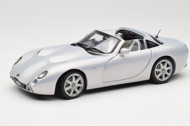 TVR Tuscan Mk2 Sidabrinis Sun Star 1:18 4462 Metalas