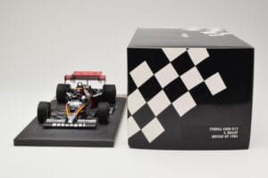 Tyrrell Ford 012 #3 S. Bellof British GP 1984 Minichamps 1:18 117840504 Metalas - nuotrauka 6 iš 6