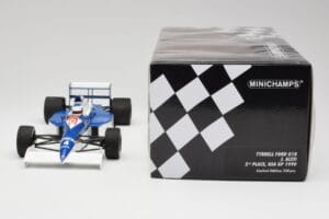 Tyrrell Ford 018 #4 J. Alesi 2nd Place USA GP 1990 Minichamps 1:18 110900004 Metalas - nuotrauka 6 iš 6