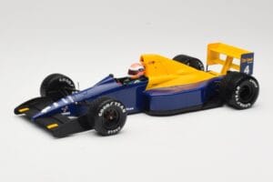 Tyrrell Ford 018 #4 J. Herbert Belgian GP 1989 Minichamps 1:18 110891104 Metalas