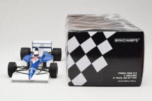 Tyrrell Ford 018 #4 S. Nakajima 6th Place USA GP 1990 Minichamps 1:18 110900003 Metalas - nuotrauka 6 iš 6
