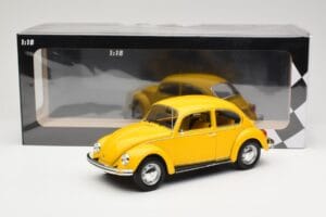 Volkswagen Beetle 1200 Geltonas Minichamps 1:18 150057106 Metalas - nuotrauka 8 iš 8