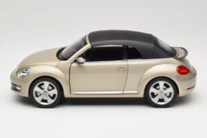 Volkswagen Beetle A5 Kabrioletas Pilkas Kyosho 1:18 5C3099302P7W Metalas - nuotrauka 4 iš 8