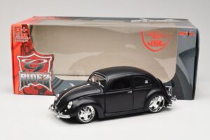 Volkswagen Beetle Type 1 Juodas Maisto 1:18 31018 Metalas - nuotrauka 8 iš 8
