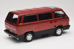 Volkswagen Bus T3 Multivan Magnum Mars Red Metallic KK-Scale 1:18 KKDC180991 Metalas - nuotrauka 2 iš 6