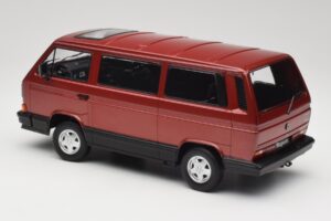 Volkswagen Bus T3 Multivan Magnum Mars Red Metallic KK-Scale 1:18 KKDC180991 Metalas - nuotrauka 5 iš 6