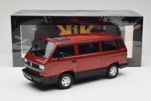 Volkswagen Bus T3 Multivan Magnum Mars Red Metallic KK-Scale 1:18 KKDC180991 Metalas - nuotrauka 6 iš 6