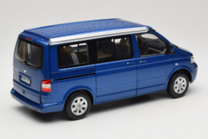 Volkswagen California T4 Ravenna Blue Metallic Norev 1:18 188607 Metalas - nuotrauka 3 iš 8