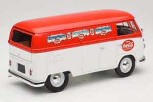 Volkswagen T1 Combi Coca-Cola Solido 1:18 9512 Metalas - nuotrauka 3 iš 8