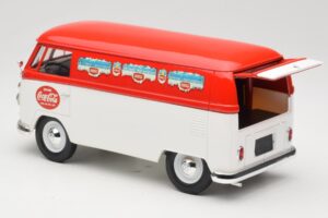 Volkswagen T1 Combi Coca-Cola Solido 1:18 9512 Metalas - nuotrauka 5 iš 8