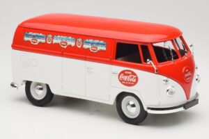 Volkswagen T1 Combi Coca-Cola Solido 1:18 9512 Metalas - nuotrauka 6 iš 8