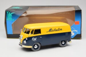 Volkswagen T1 Combi Michelin Juodas & Geltonas Solido 1:18 9406 Metalas - nuotrauka 8 iš 8